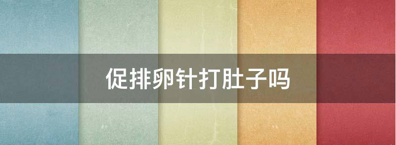 免费促排卵针打肚子哪个位置