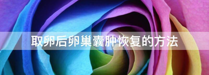 取卵后卵巢囊肿别大意!6大注意事项必须知道