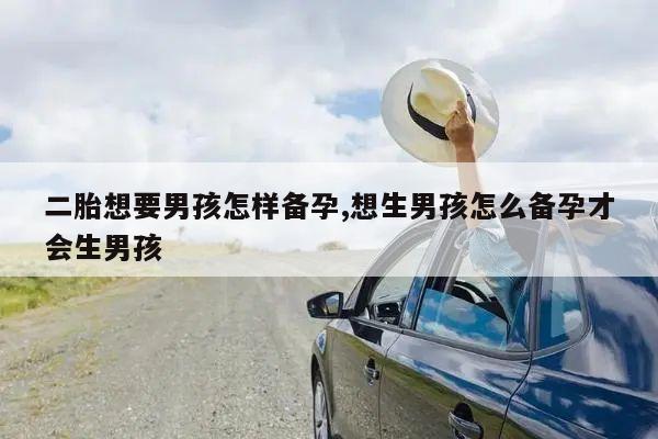 二胎想要男孩怎样备孕,想生男孩怎么备孕才会生男孩