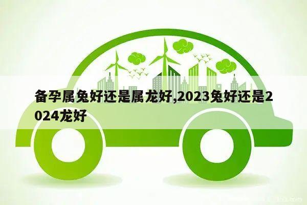 备孕属兔好还是属龙好,2023兔好还是2024龙好