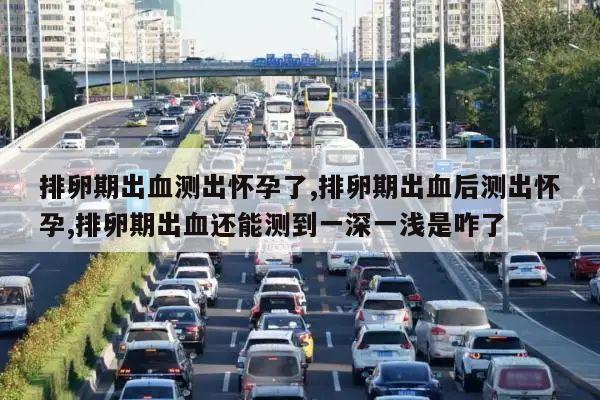 排卵期出血测出怀孕了,排卵期出血后测出怀孕,排卵期出血还能测到一深一浅是咋了