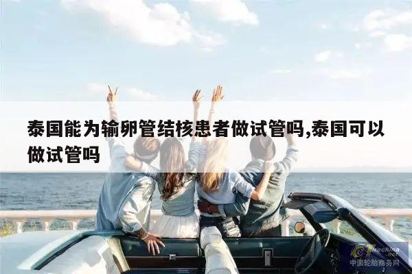 泰国能为输卵管结核患者做试管吗,泰国可以做试管吗