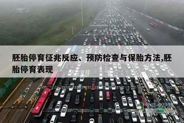 胚胎停育征兆反应、预防检查与保胎方法,胚胎停育表现