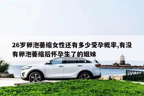 26岁卵泡萎缩女性还有多少受孕概率,有没有卵泡萎缩后怀孕生了的姐妹