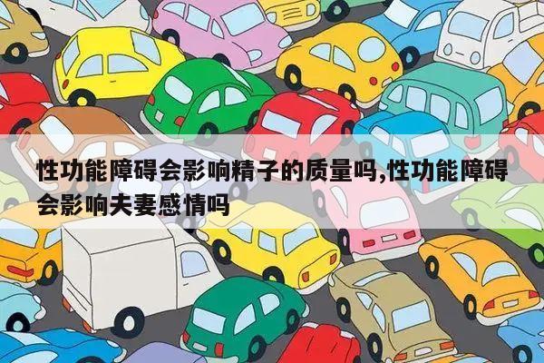性功能障碍会影响精子的质量吗,性功能障碍会影响夫妻感情吗