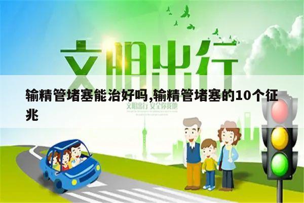 输精管堵塞能治好吗,输精管堵塞的10个征兆
