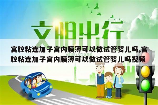 宫腔粘连加子宫内膜薄可以做试管婴儿吗？