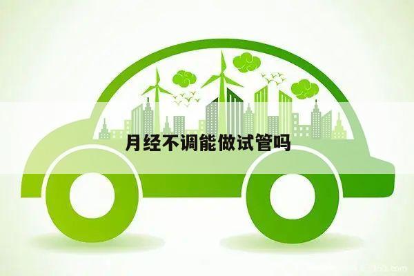 月经不调能做试管吗