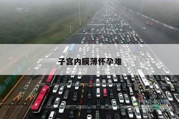 子宫内膜薄怀孕难