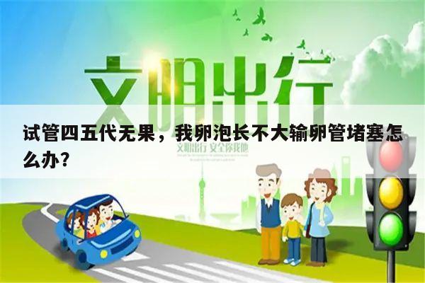 试管四五代无果,我卵泡长不大输卵管堵塞怎么办?
