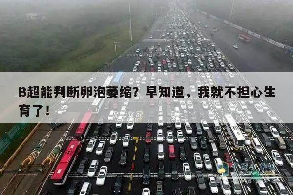 B超能判断卵泡萎缩?早知道,我就不担心生育了!