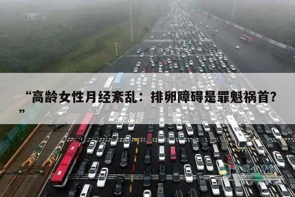 “高龄女性月经紊乱：排卵障碍是罪魁祸首？”