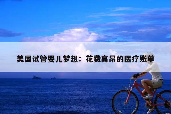 美国试管婴儿梦想：花费高昂的医疗账单