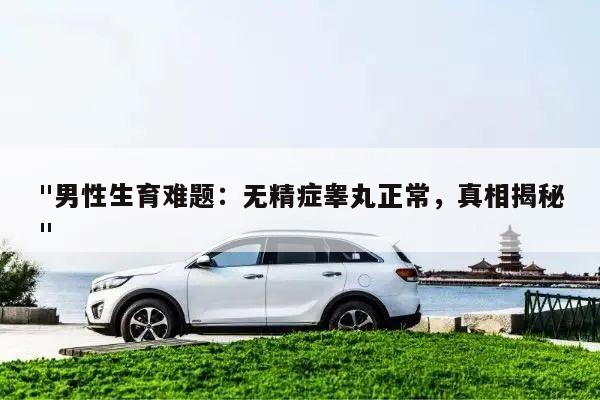"男性生育难题:无精症睾丸正常,真相揭秘"