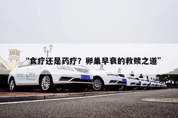 “食疗还是药疗?卵巢早衰的救赎之道”