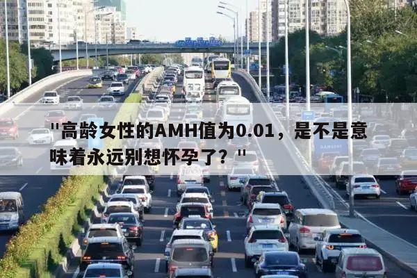 "高龄女性的AMH值为0.01，是不是意味着永远别想怀孕了？"