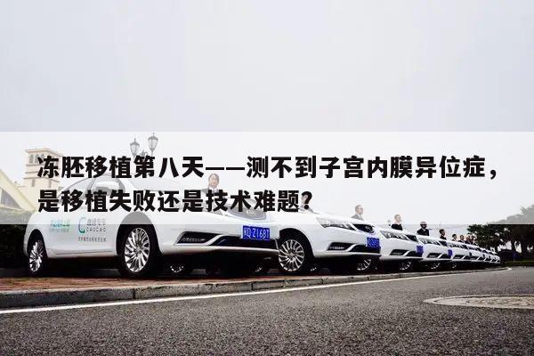 冻胚移植第八天——测不到子宫内膜异位症,是移植失败还是技术难题?