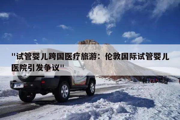 "试管婴儿跨国医疗旅游：伦敦国际试管婴儿医院引发争议"