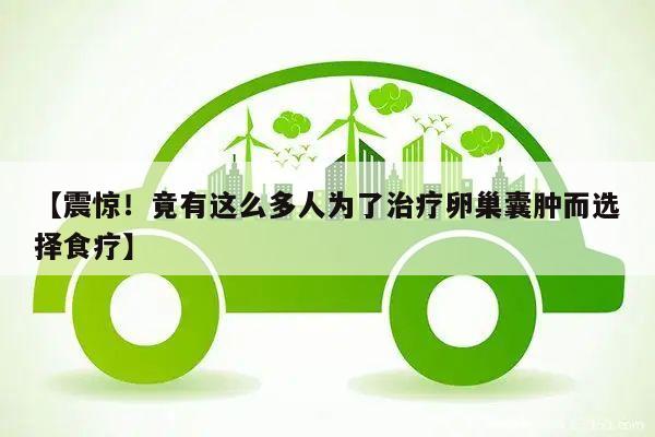 【震惊!竟有这么多人为了治疗卵巢囊肿而选择食疗】