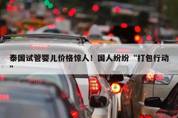 泰国试管婴儿价格惊人！国人纷纷“打包行动”