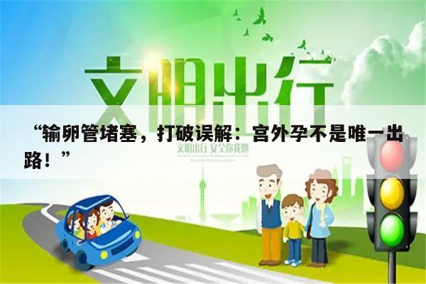 “输卵管堵塞,打破误解:宫外孕不是唯一出路!”