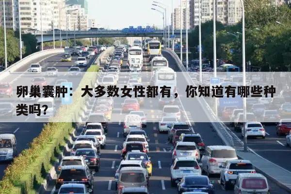 卵巢囊肿:大多数女性都有,你知道有哪些种类吗?