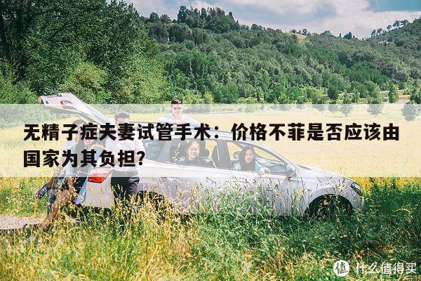 无精子症夫妻试管手术:价格不菲是否应该由国家为其负担?