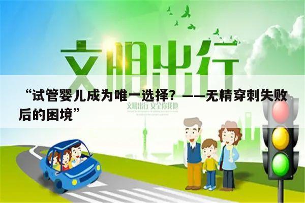 “试管婴儿成为唯一选择?——无精穿刺失败后的困境”