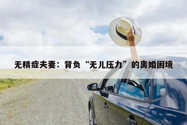 无精症夫妻：背负“无儿压力”的离婚困境