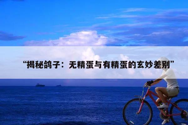 “揭秘鸽子:无精蛋与有精蛋的玄妙差别”