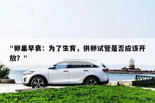 "卵巢早衰:为了生育,供卵试管是否应该开放?"