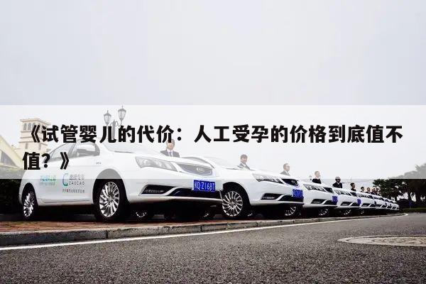 《试管婴儿的代价:人工受孕的价格到底值不值?》