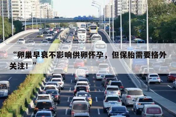 “卵巢早衰不影响供卵怀孕,但保胎需要格外关注!”
