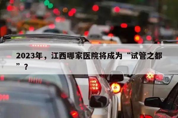 2023年,江西哪家医院将成为“试管之都”?