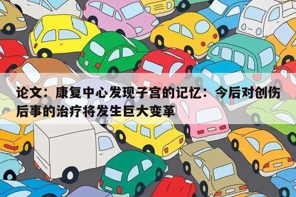 论文:康复中心发现子宫的记忆:今后对创伤后事的治疗将发生巨大变革