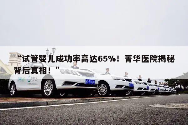 “试管婴儿成功率高达65%!菁华医院揭秘背后真相!”