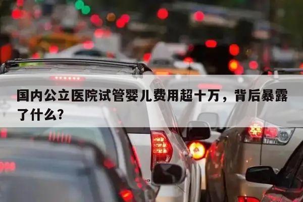 国内公立医院试管婴儿费用超十万,背后暴露了什么?