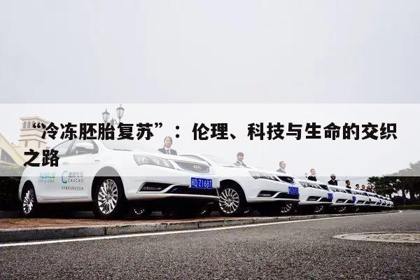 “冷冻胚胎复苏”:伦理、科技与生命的交织之路