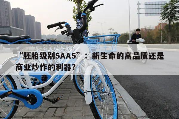 “胚胎级别5AA5”:新生命的高品质还是商业炒作的利器?