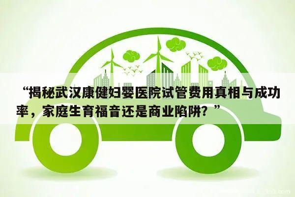 “揭秘武汉康健妇婴医院试管费用真相与成功率,家庭生育福音还是商业陷阱?”