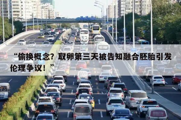 “偷换概念？取卵第三天被告知融合胚胎引发伦理争议！”