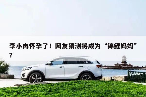 李小冉怀孕了!网友猜测将成为“锦鲤妈妈”?