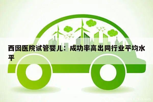 西囡医院试管婴儿:成功率高出同行业平均水平