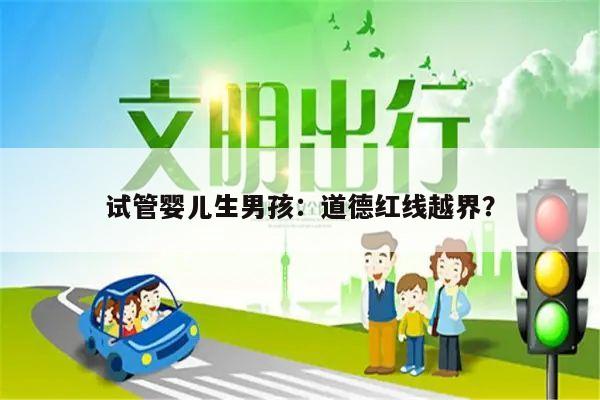 试管婴儿生男孩：道德红线越界？