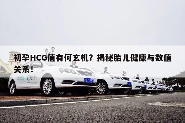 初孕HCG值有何玄机?揭秘胎儿健康与数值关系!