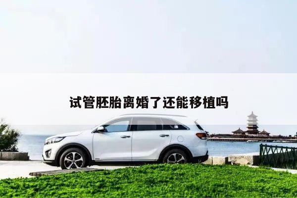 试管胚胎离婚了还能移植吗