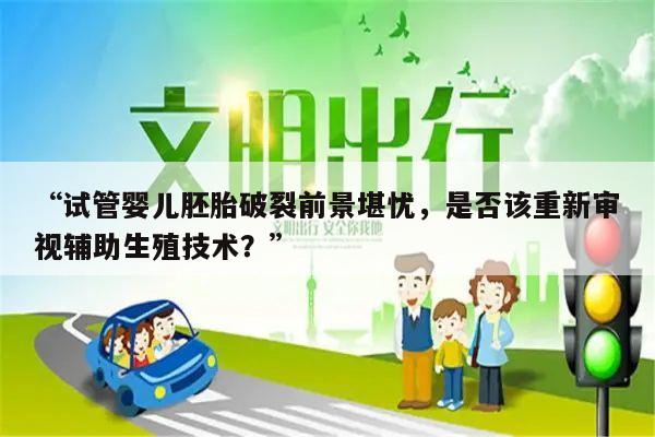 “试管婴儿胚胎破裂前景堪忧,是否该重新审视辅助生殖技术?”