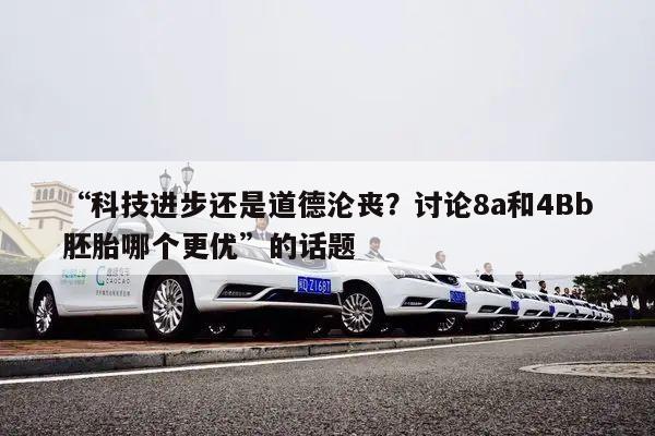 “科技进步还是道德沦丧？讨论8a和4Bb胚胎哪个更优”的话题