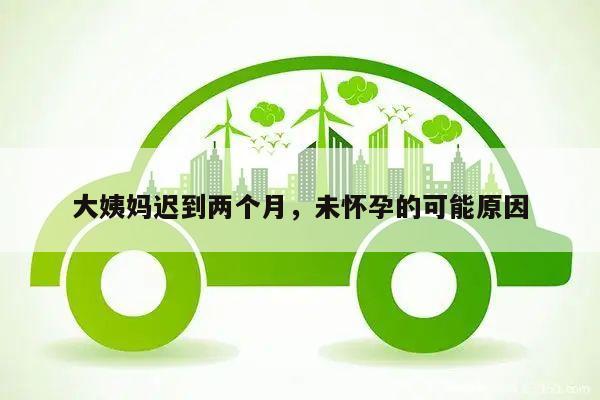 大姨妈迟到两个月,未怀孕的可能原因