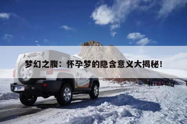 梦幻之腹：怀孕梦的隐含意义大揭秘！